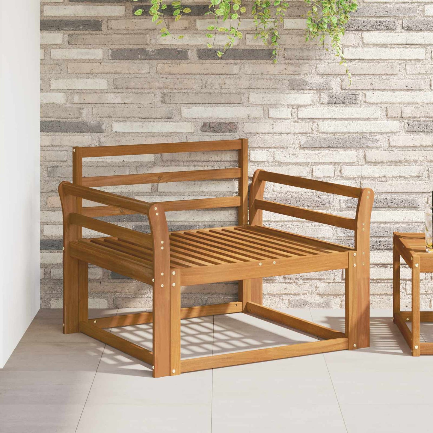 Outdoor Middle Sofa Natural