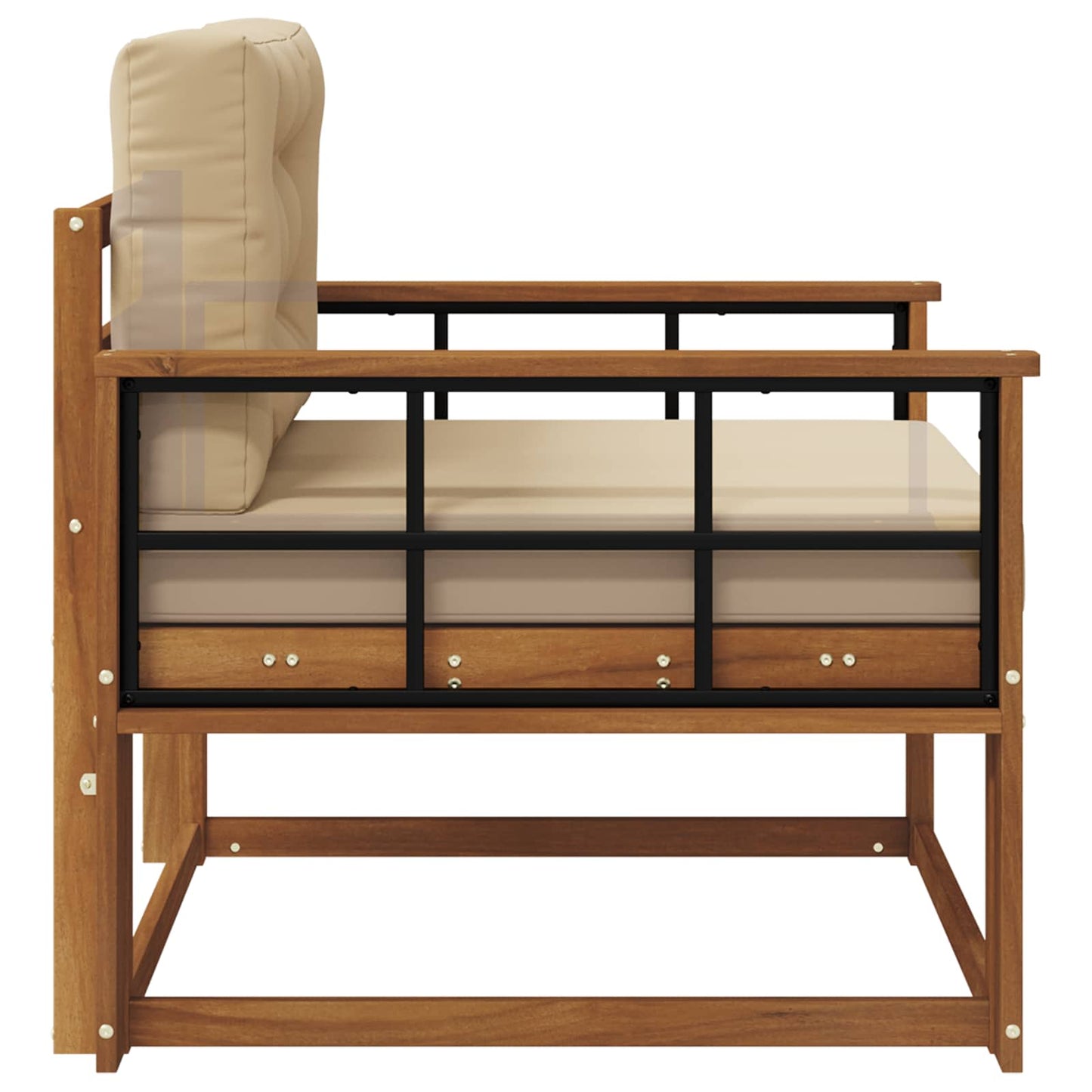 Outdoor Middle Sofa Natural