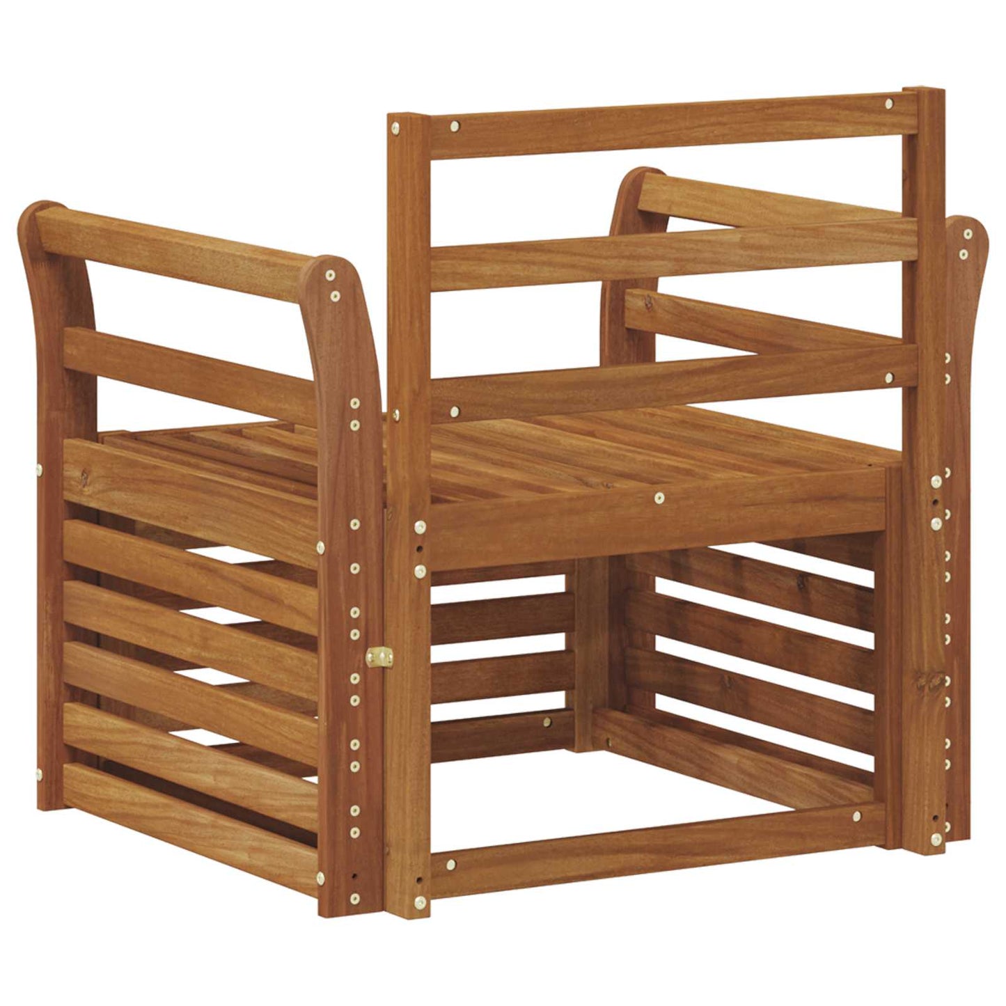 Outdoor Sofa Set Solid Acacia Wood