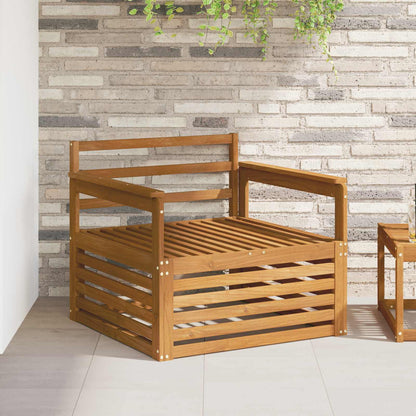 2 pcs Outdoor Sofa Natural