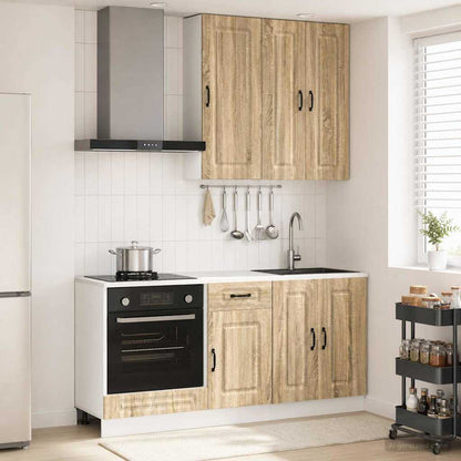 Kitchen Unit KALMAR 5 pcs Sonoma Oak Engineered Wood