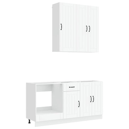 Kitchen Unit LUCCA 5 pcs White