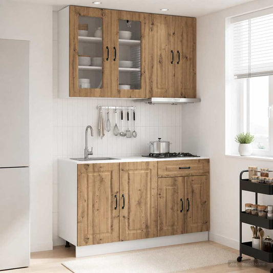 Kitchen Unit KALMAR 4 pcs Artisan Oak Engineered Wood