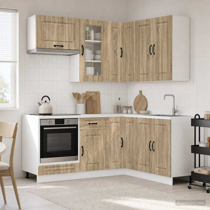 Kitchen Unit KALMAR 8 pcs Sonoma Oak Engineered Wood