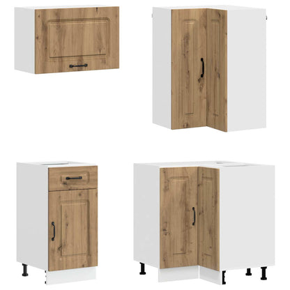 Kitchen Unit KALMAR 8 pcs Artisan Oak Engineered Wood