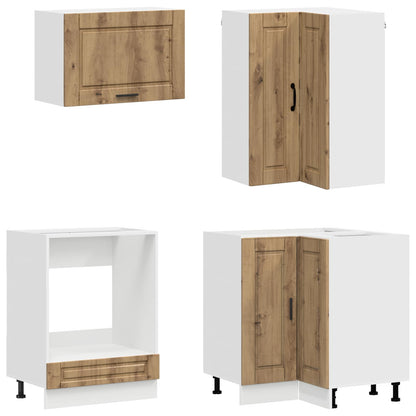 Kitchen Unit PORTO 8 pcs Artisan Oak Engineered Wood