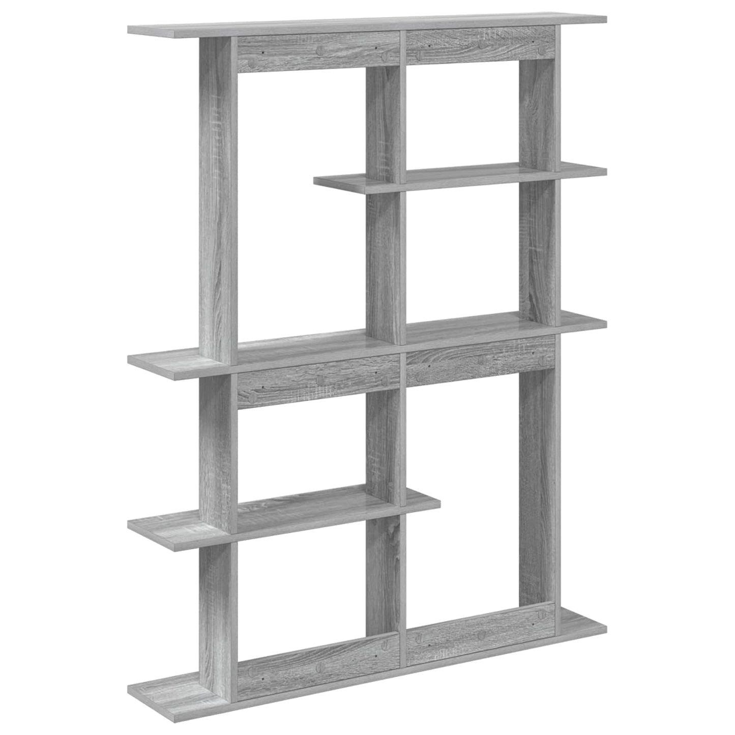 Wall Shelf Grey Sonoma 102 x 20 x 130 cm Engineered Wood