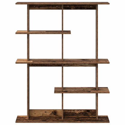Wall Shelf Old Wood 102 x 20 x 130 cm Engineered Wood