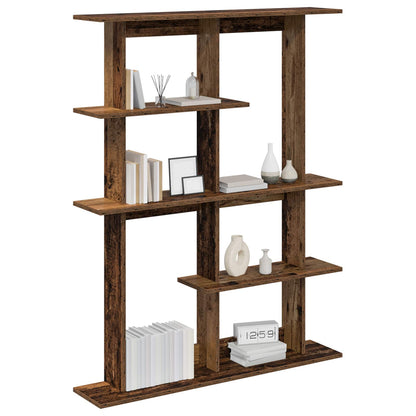 Wall Shelf Old Wood 102 x 20 x 130 cm Engineered Wood