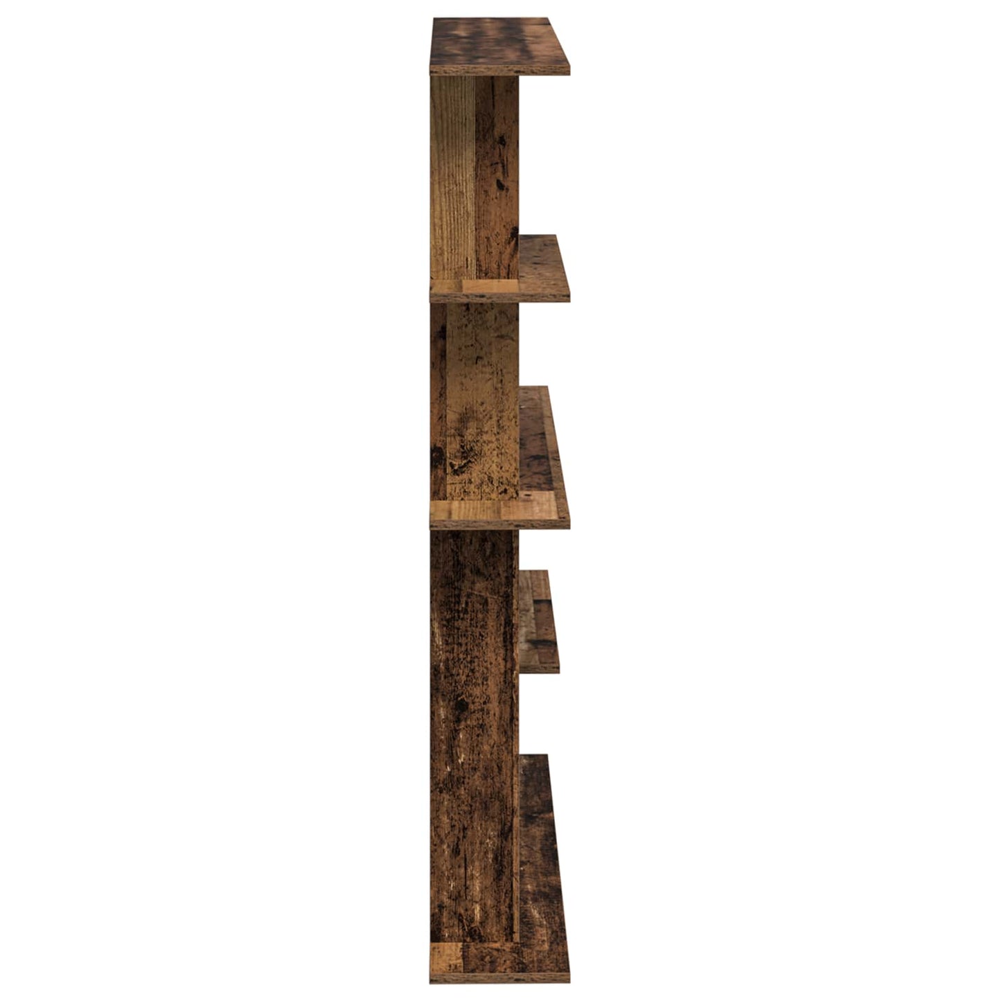 Wall Shelf Old Wood 102 x 20 x 130 cm Engineered Wood