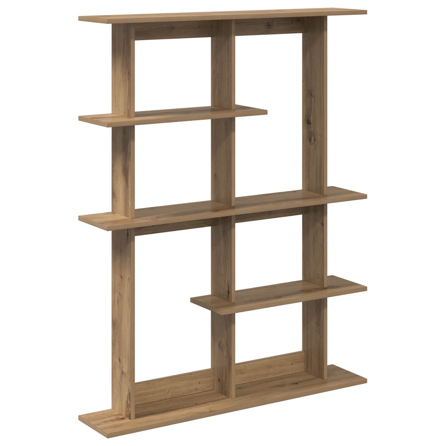 Wall Shelf Artisan Oak 102 x 20 x 130 cm Engineered Wood