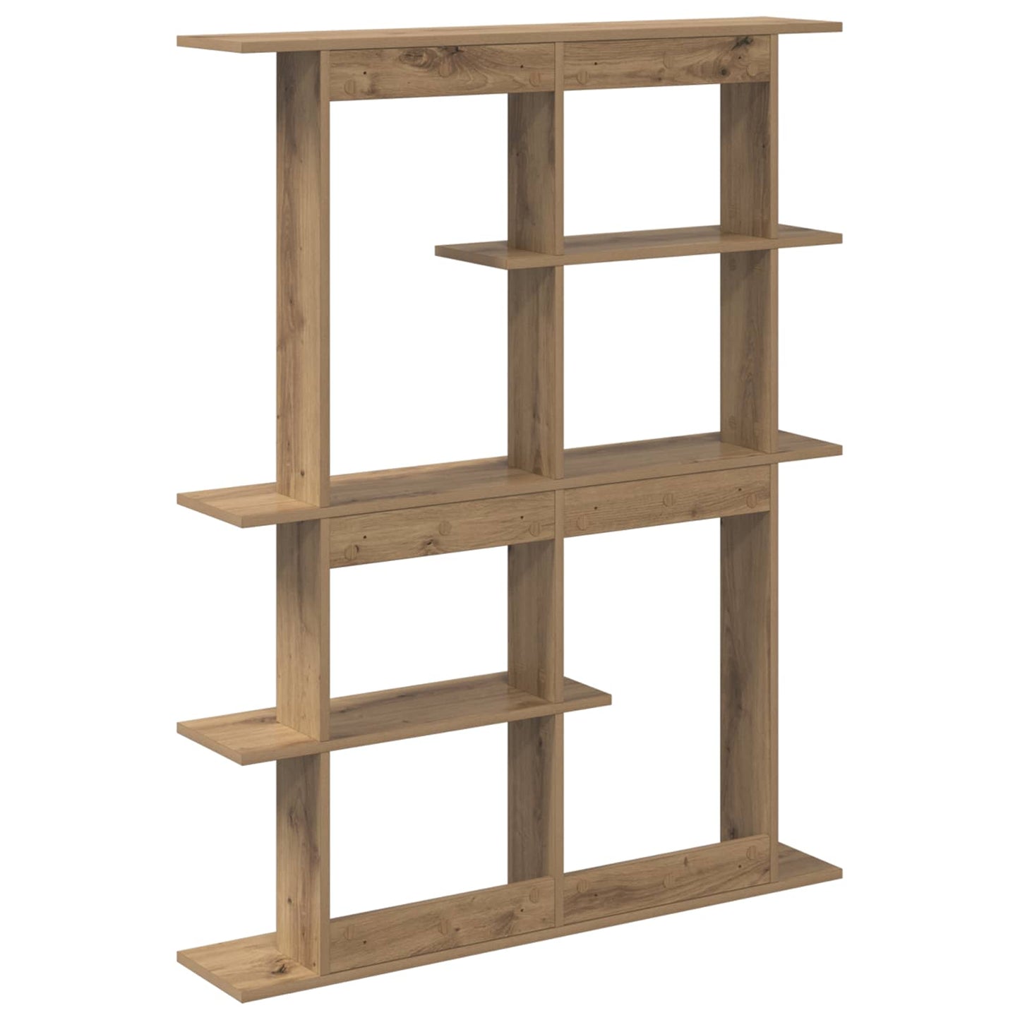 Wall Shelf Artisan Oak 102 x 20 x 130 cm Engineered Wood