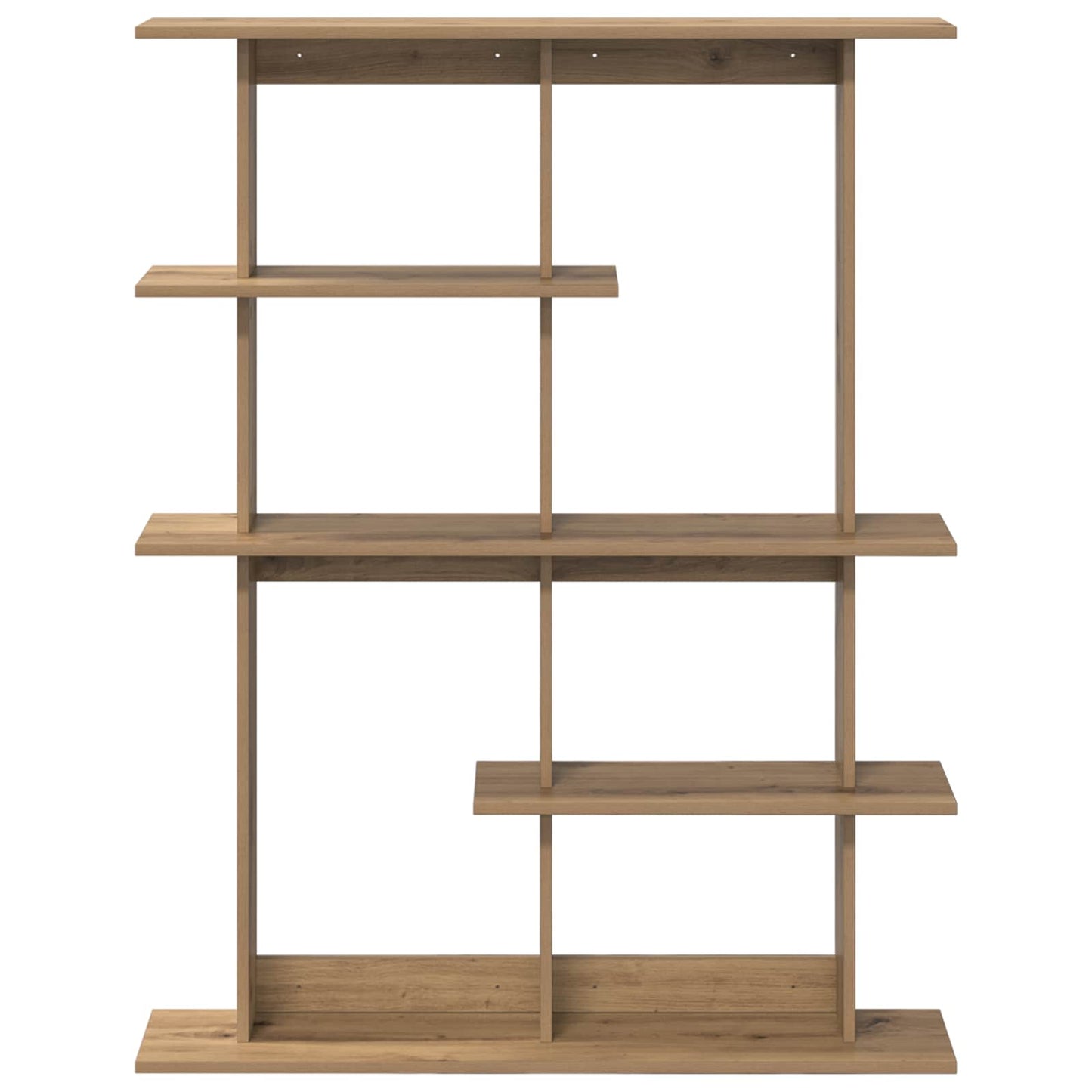 Wall Shelf Artisan Oak 102 x 20 x 130 cm Engineered Wood