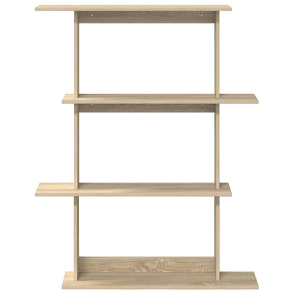 Wall Shelf Sonoma Oak 100 x 20 x 126 cm Engineered Wood