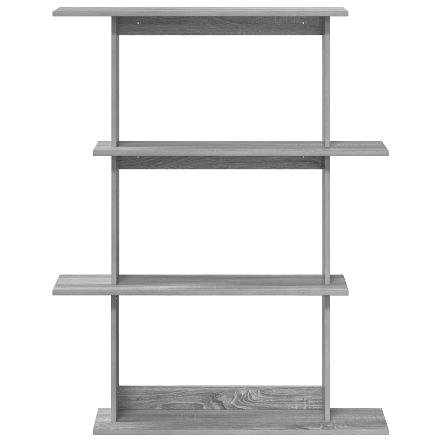 Wall Shelf Grey Sonoma 100 x 20 x 126 cm Engineered Wood
