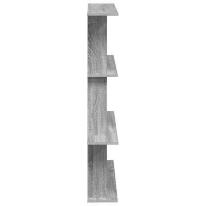 Wall Shelf Grey Sonoma 100 x 20 x 126 cm Engineered Wood