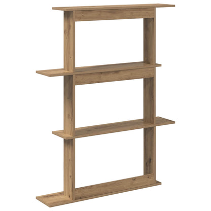 Wall Shelf Artisan Oak 100 x 20 x 126 cm Engineered Wood
