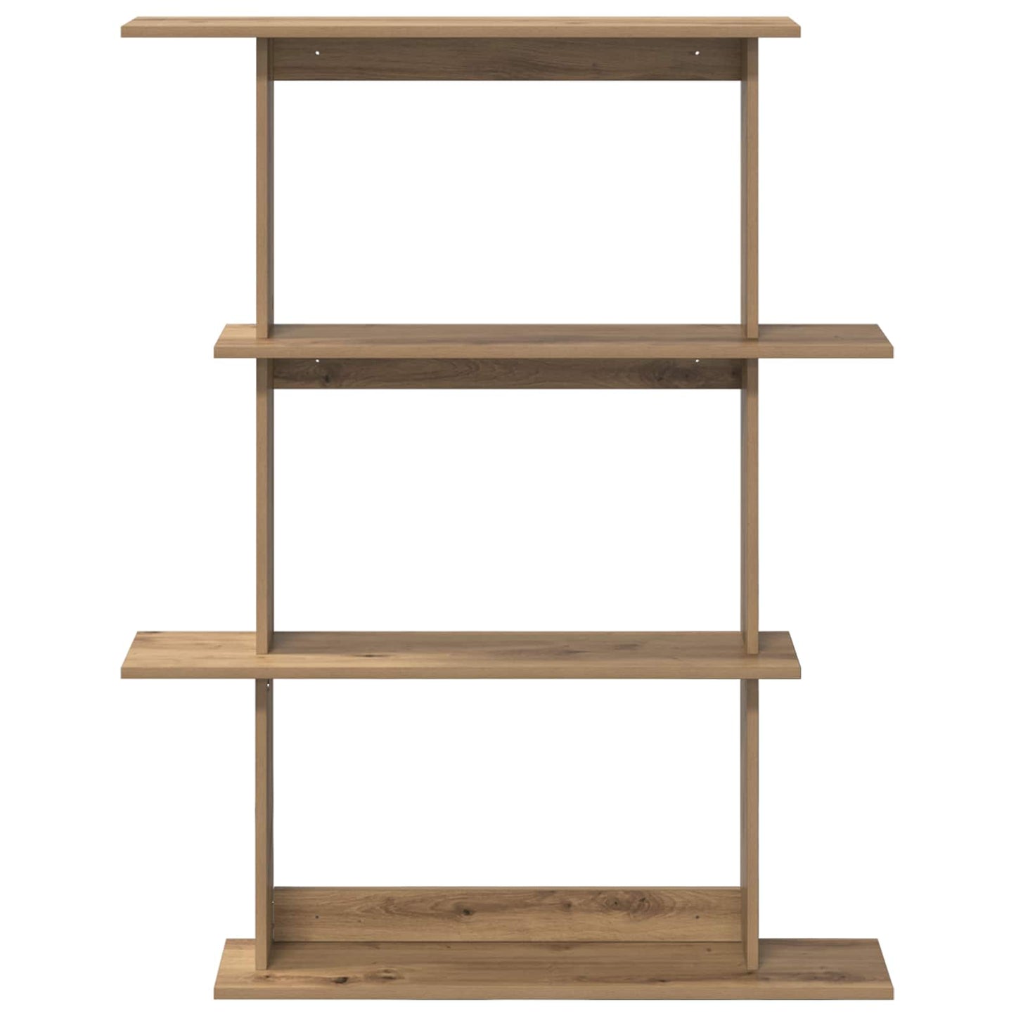 Wall Shelf Artisan Oak 100 x 20 x 126 cm Engineered Wood