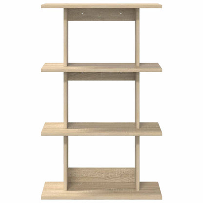 Wall Shelf Wall-Mounted Sonoma Oak 56 x 20 x 90 cm
