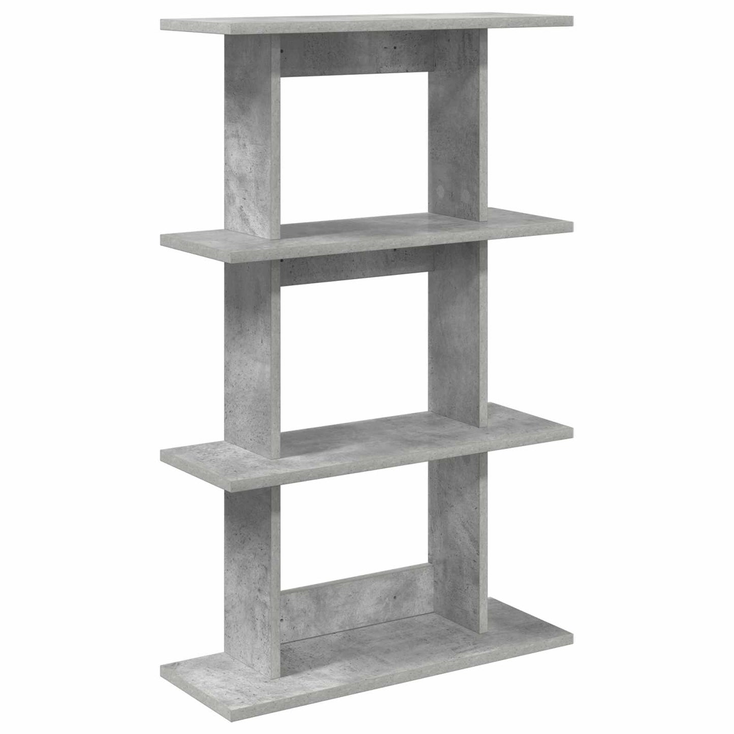 Wall Shelf Wall-Mounted Concrete Grey 56 x 20 x 90 cm