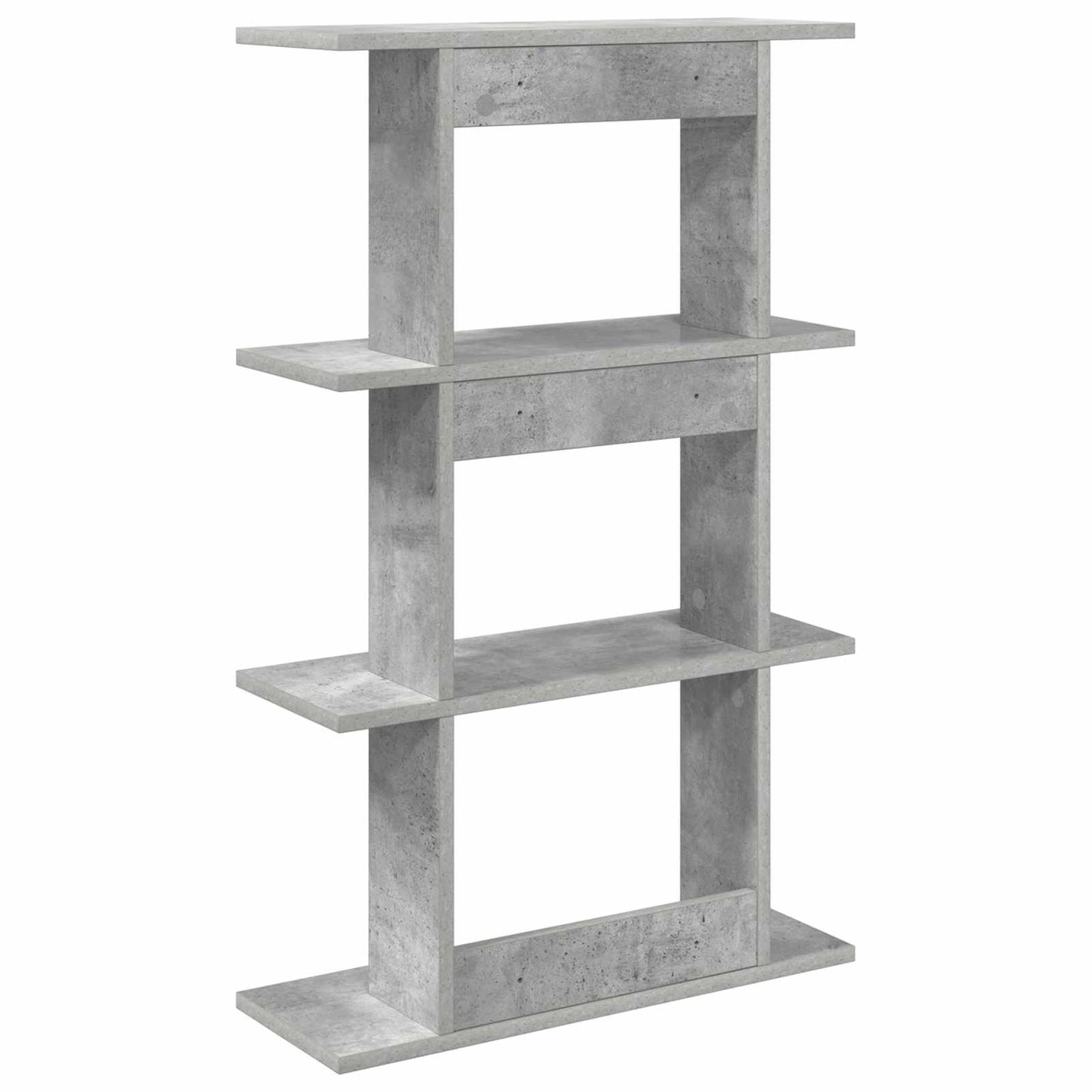 Wall Shelf Wall-Mounted Concrete Grey 56 x 20 x 90 cm