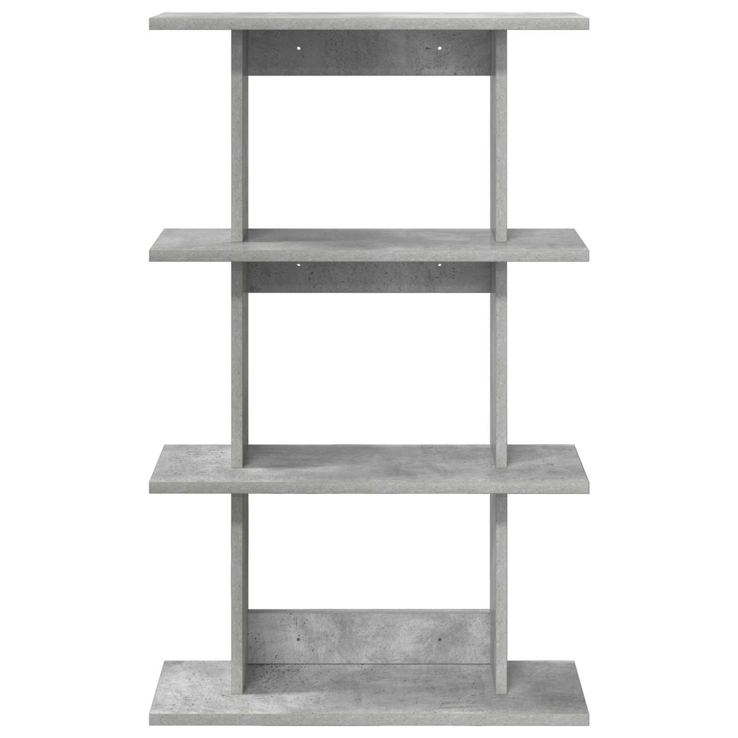 Wall Shelf Wall-Mounted Concrete Grey 56 x 20 x 90 cm