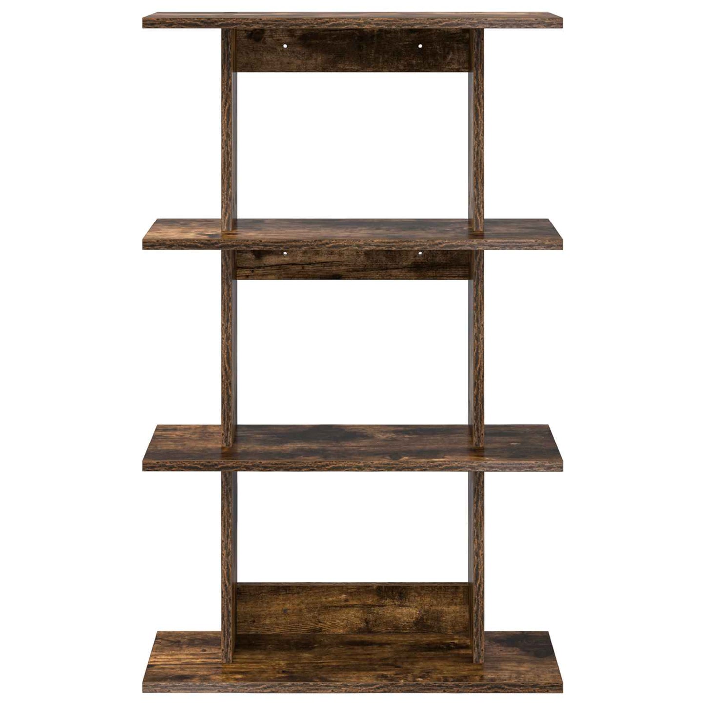 Wall Shelf Wall-Mounted Smoked Oak 56 x 20 x 90 cm