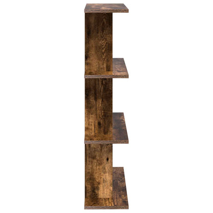 Wall Shelf Wall-Mounted Smoked Oak 56 x 20 x 90 cm