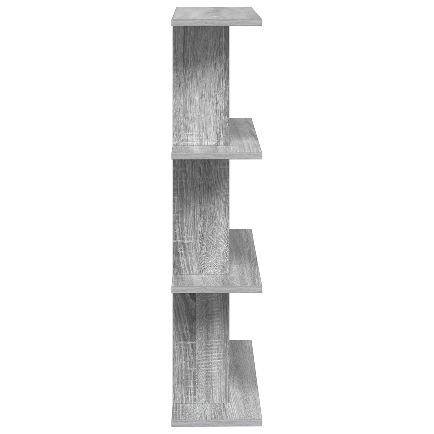 Wall Shelf Wall-Mounted Grey Sonoma 56 x 20 x 90 cm