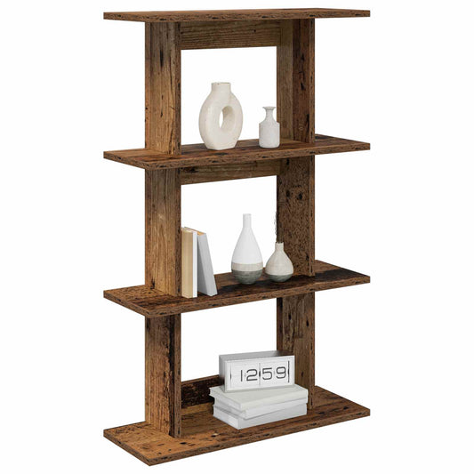 Wall Shelf Wall-Mounted Brown 56 x 20 x 90 cm Engineered Wood