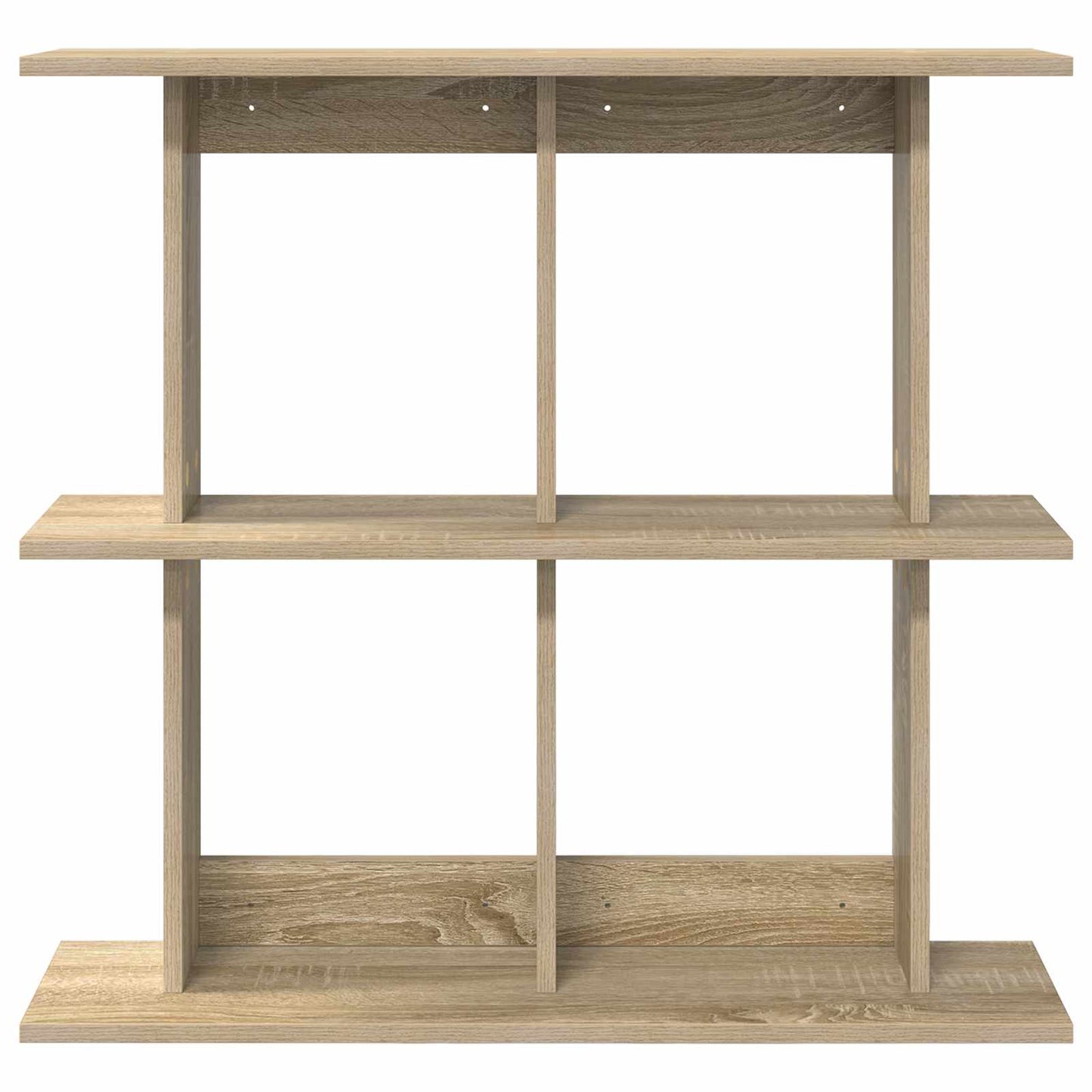 Wall Shelf Wall-Mounted Sonoma Oak 80 x 20 x 75 cm