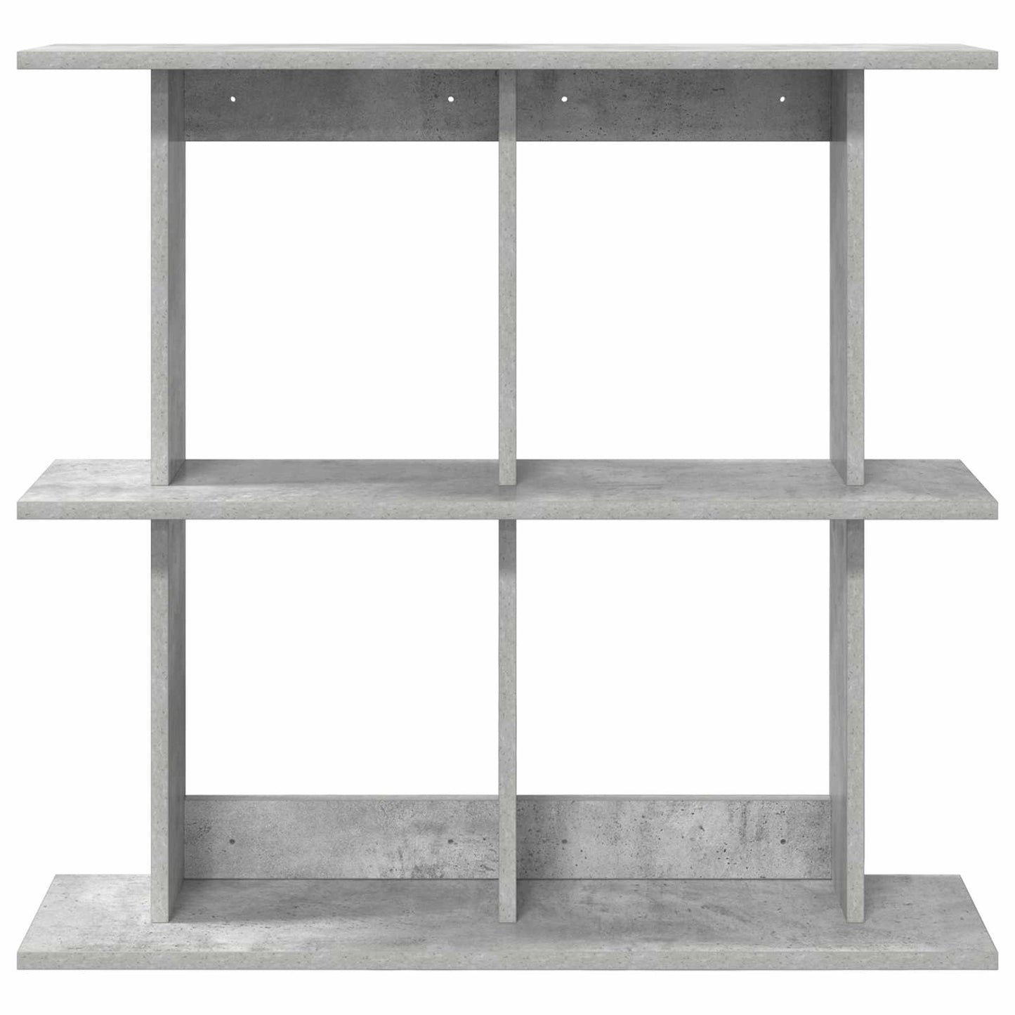 Wall Shelf Wall-Mounted Concrete Grey 80 x 20 x 75 cm