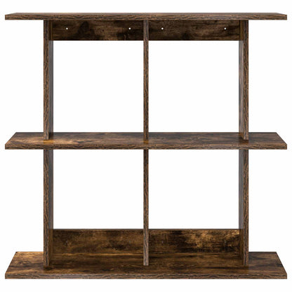 Wall Shelf Wall-Mounted Smoked Oak 80 x 20 x 75 cm