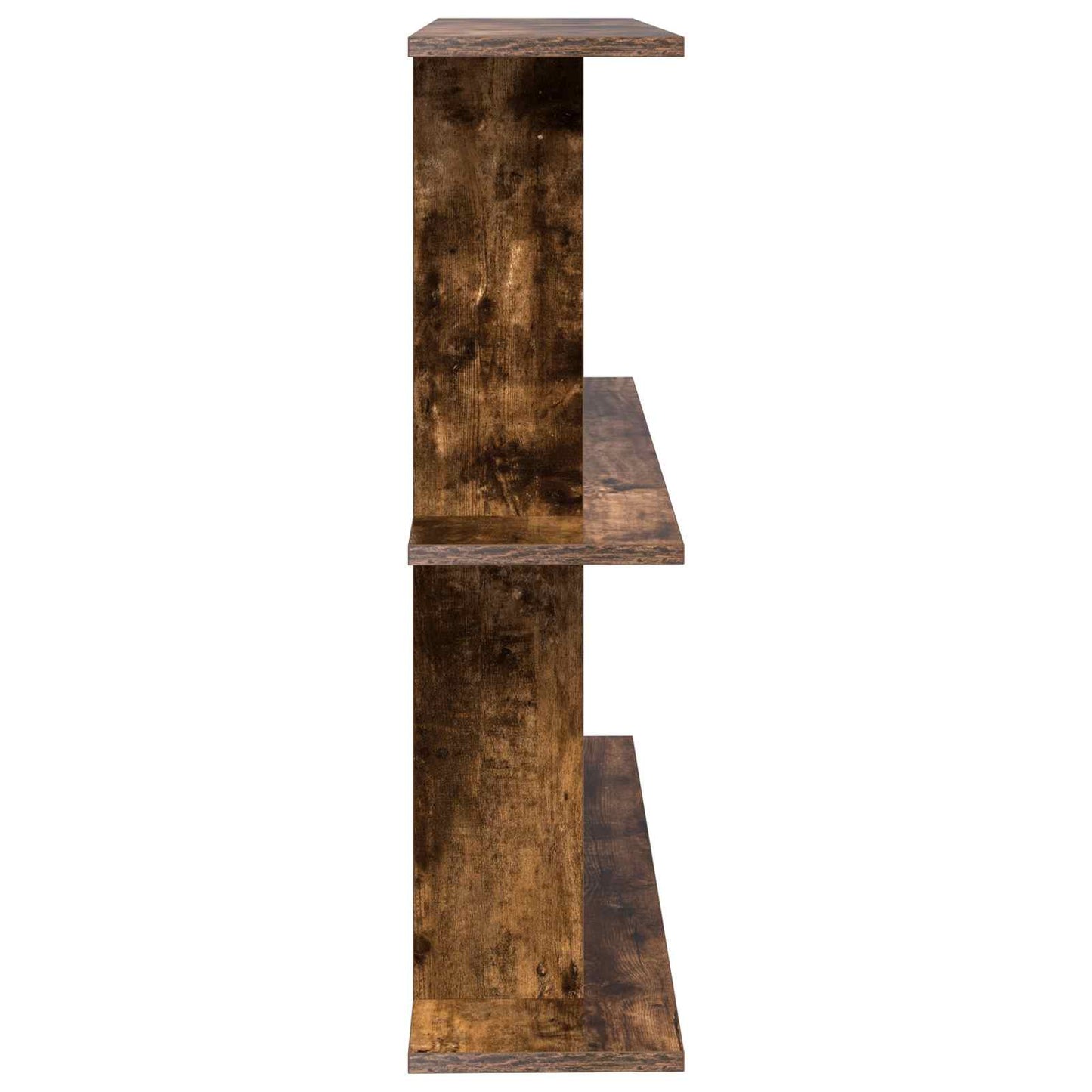 Wall Shelf Wall-Mounted Smoked Oak 80 x 20 x 75 cm