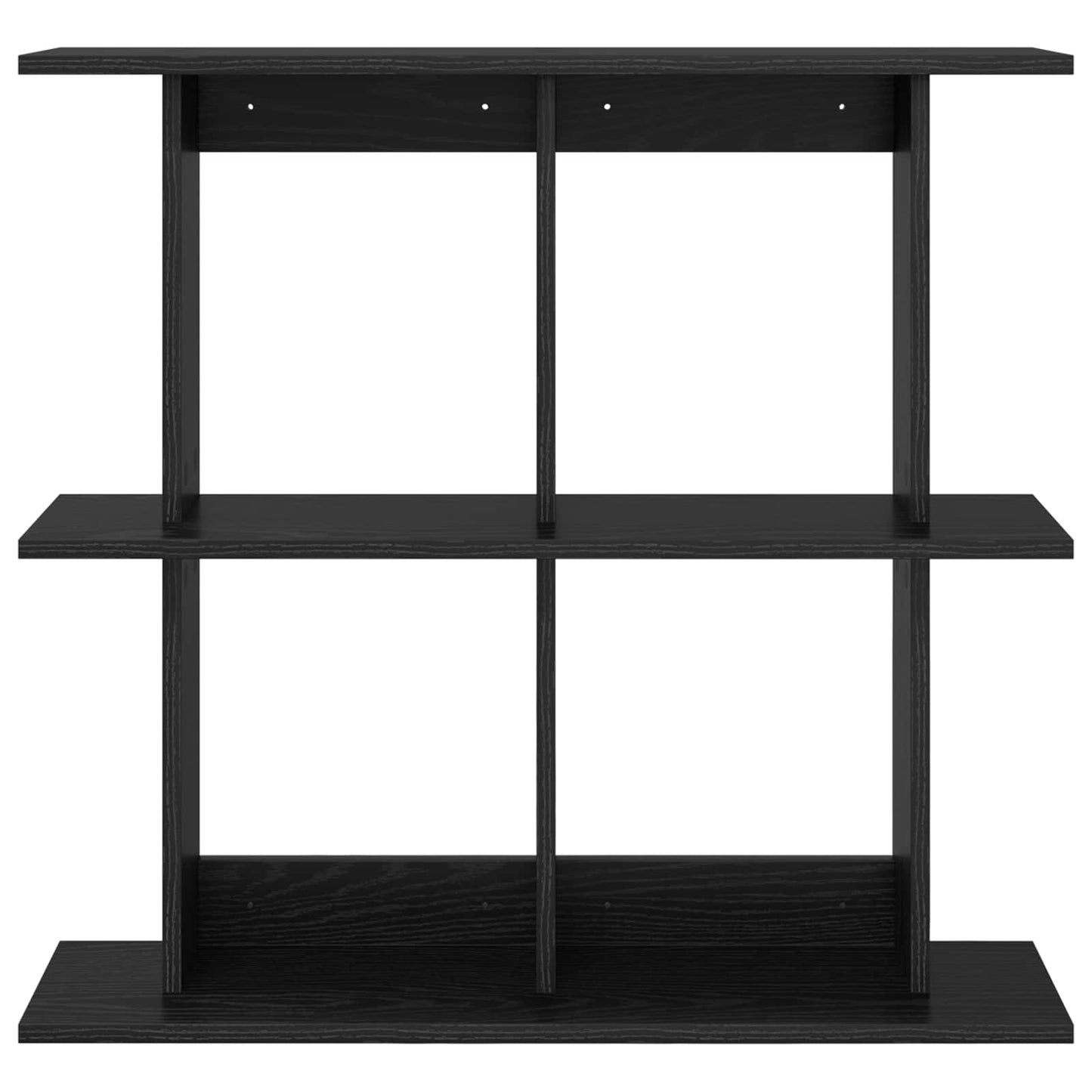 Wall Shelf Wall-Mounted Black Oak 100 x 20 x 75 cm