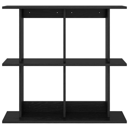 Wall Shelf Wall-Mounted Black Oak 100 x 20 x 75 cm