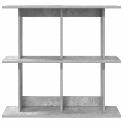 Wall Shelf Wall-Mounted Concrete Grey 100 x 20 x 75 cm