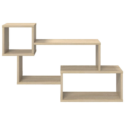 Floating Shelf Wall-Mounted Sonoma Oak 87 x 20 x 55 cm