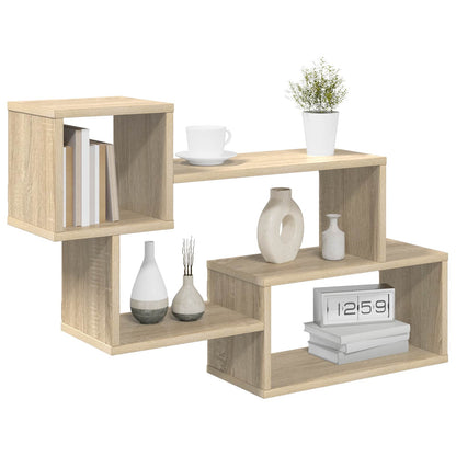 Floating Shelf Wall-Mounted Sonoma Oak 87 x 20 x 55 cm
