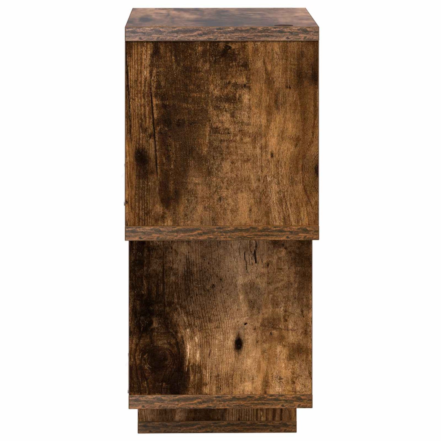Floating Shelf Wall-Mounted Smoked Oak 87 x 20 x 55 cm