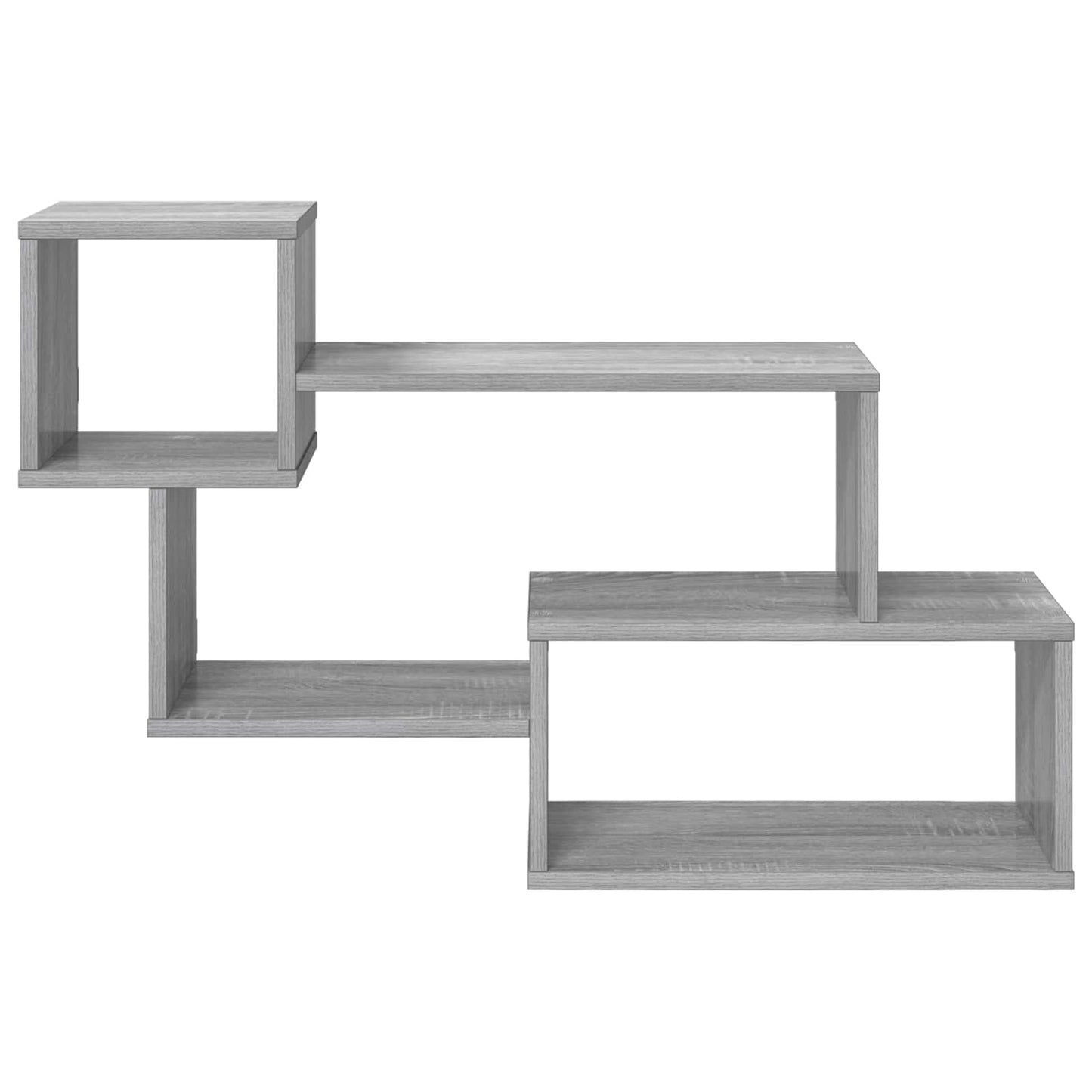 Floating Shelf Wall-Mounted Grey Sonoma 87 x 20 x 55 cm
