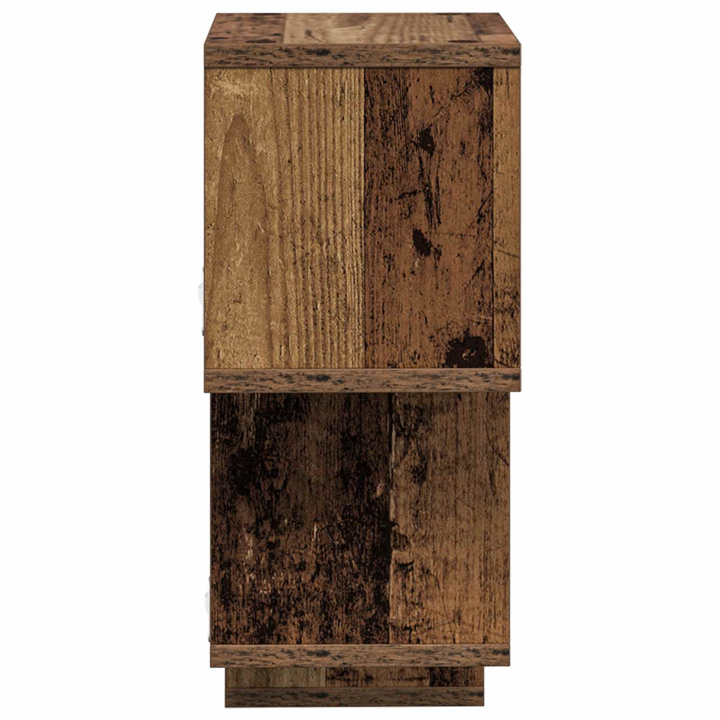 Floating Shelf Wall-Mounted Old Wood 87 x 20 x 55 cm