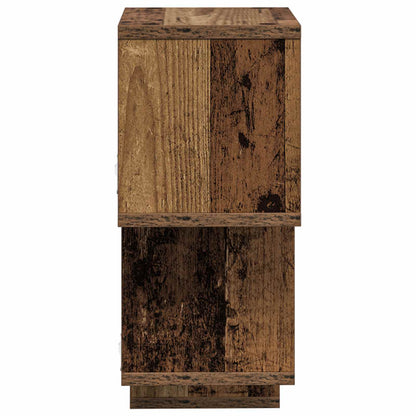 Floating Shelf Wall-Mounted Old Wood 87 x 20 x 55 cm