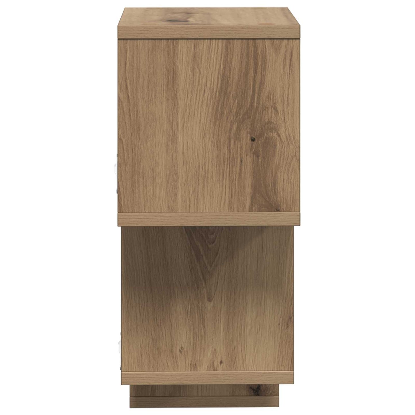 Floating Shelf Wall-Mounted Artisan Oak 87 x 20 x 55 cm