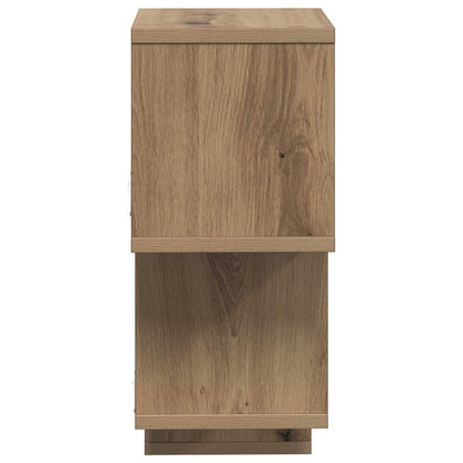Floating Shelf Wall-Mounted Artisan Oak 87 x 20 x 55 cm