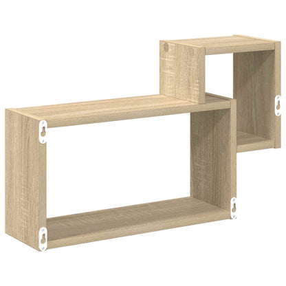 Wall Shelf Wall-Mounted Sonoma Oak 55 x 15 x 35 cm