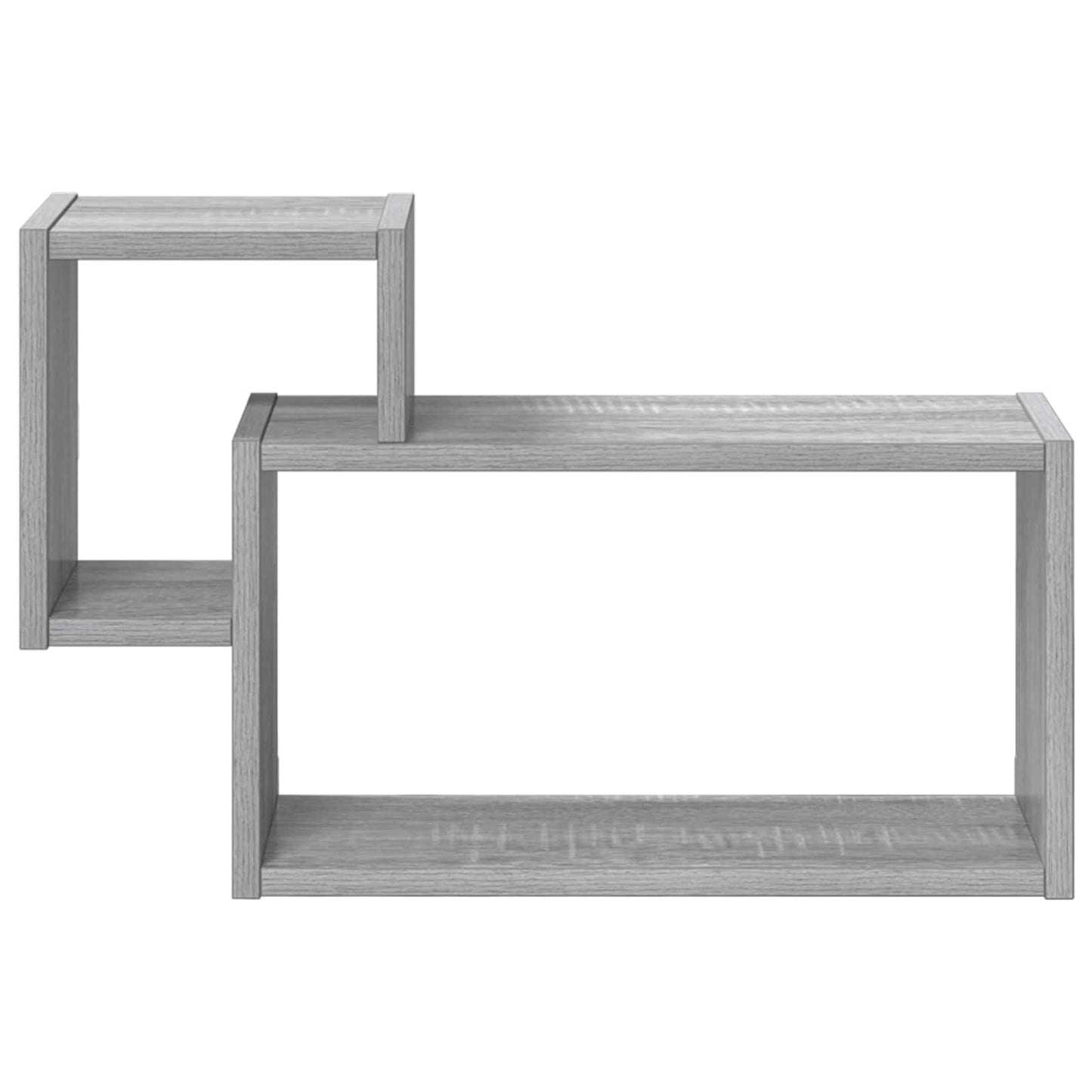 Wall Shelf Wall-Mounted Grey Sonoma 55 x 15 x 35 cm