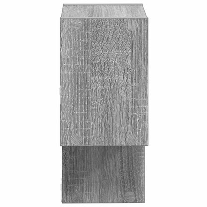 Wall Shelf Wall-Mounted Grey Sonoma 55 x 15 x 35 cm