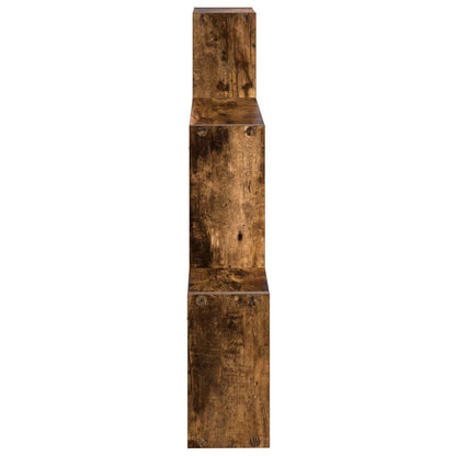 Wall Shelf Wall-Mounted Smoked Oak 91.5 x 15 x 76 cm