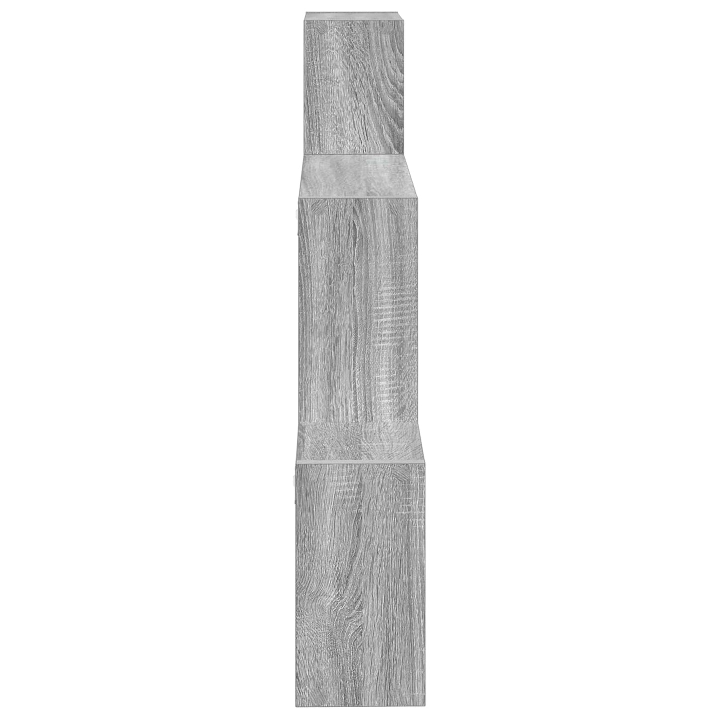 Wall Shelf Wall-Mounted Grey Sonoma 91.5 x 15 x 76 cm